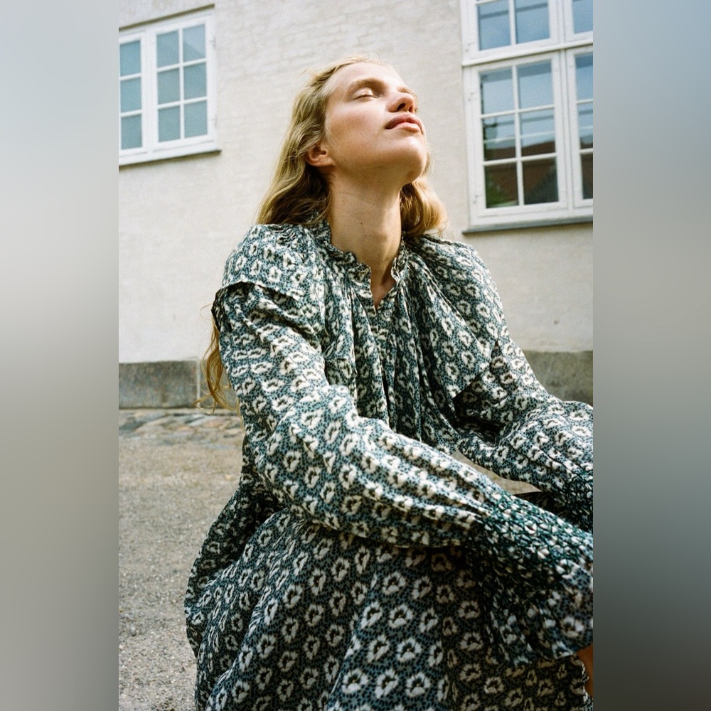 Sea NY Amelia Long Sleeve Maxi Dress XXS